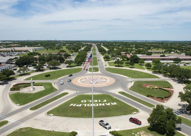 The view atop Joint Base San Antonio-Randolph's "Taj," building 100, May 5, 2016. 