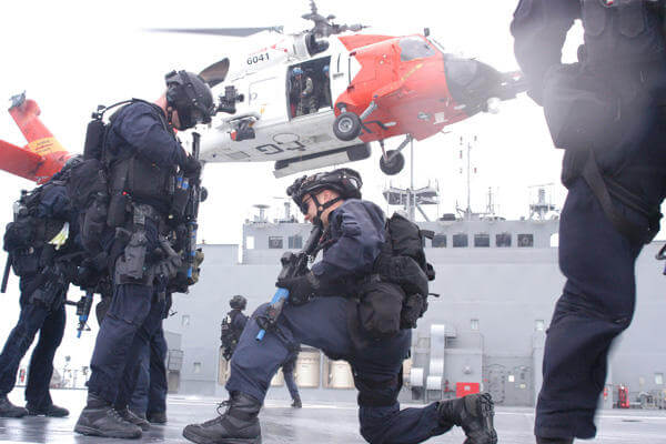 Coast Guard boarding team